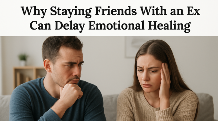 Why Staying Friends With an Ex Can Delay Emotional Healing