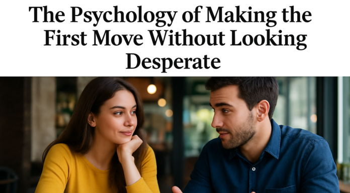 The Psychology of Making the First Move Without Looking Desperate
