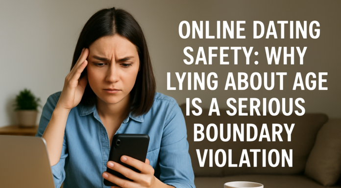 Online Dating Safety: Why Lying About Age Is a Serious Boundary Violation