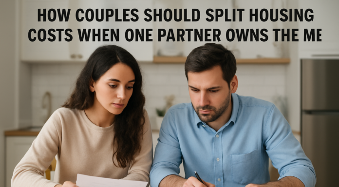 How Couples Should Split Housing Costs When One Partner Owns the Home