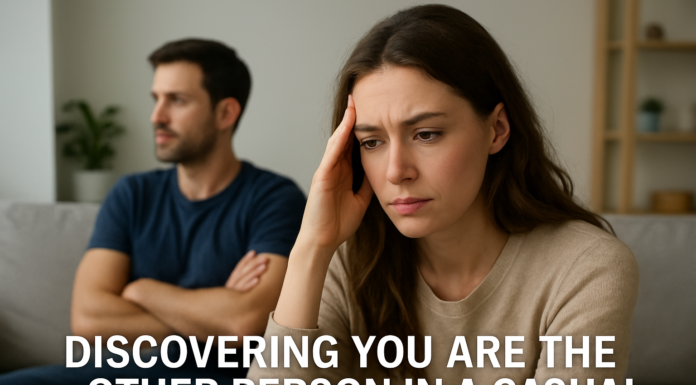 Discovering You Are the Other Person in a Casual Relationship