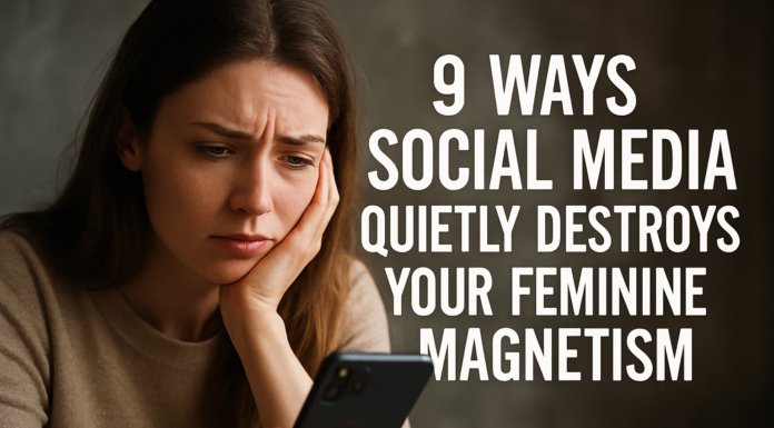 9 Ways Social Media Quietly Destroys Your Feminine Magnetism