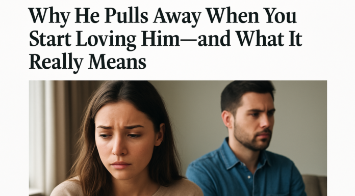 Why He Pulls Away When You Start Loving Him | Bella Kent