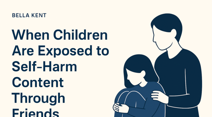 When Children Are Exposed to Self-Harm Content Through Friends