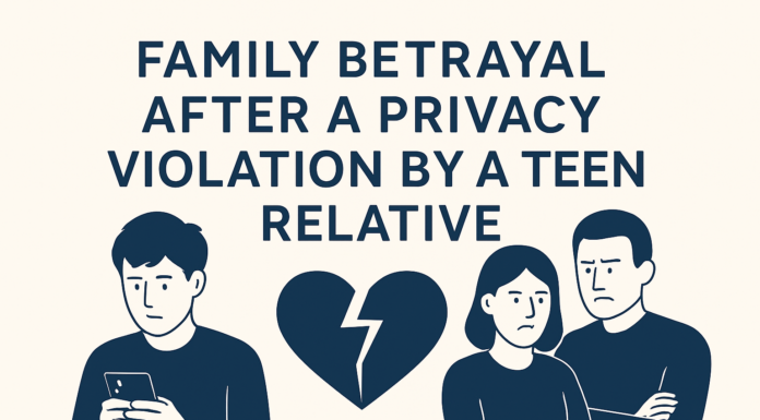 Family Betrayal After a Privacy Violation by a Teen Relative