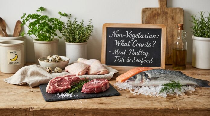 What Counts as Non-Vegetarian: Meat, Poultry, and Fish explained