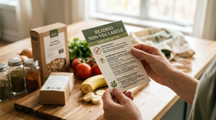 Labeling Myths: Reading non-veg labels accurately