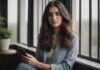 Am I in a Situationship Quiz? A Clearer Way to Read What’s Really Happening Woman with long dark hair holding a phone beside a bright window.