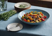 Healthy Eating Plate: A Modern Visual Guide An unpackaged food arrangement illustrating Healthy Eating Plate.