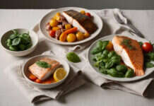 Labeling Myths: Reading non-veg labels accurately An unpackaged food arrangement illustrating Labeling Myths.