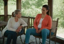 Time Management, Family Expectations, and Guilt in Young Adulthood Two women of different ages talking together on a porch.
