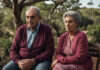 11 Relationship Fights Happy Women Avoid | Bella Kent Two older adults sitting together on a bench.