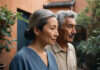 Trial Separation: A True Relationship Reset | Bella Kent Two adults sitting together in a leafy garden.