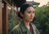 Preparing for Marriage: Keys to a Strong Partnership A woman in a green jacket reflecting in a garden courtyard.