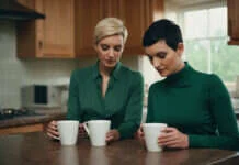 Marriage Law Basics: What Couples Should Know Two women with short hair sharing a quiet moment over plain cups.