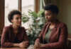What to Do If Your Partner Doesn’t Listen to You? A Clearer Way to Read What’s Really Happening Two adults having a serious conversation at a table.