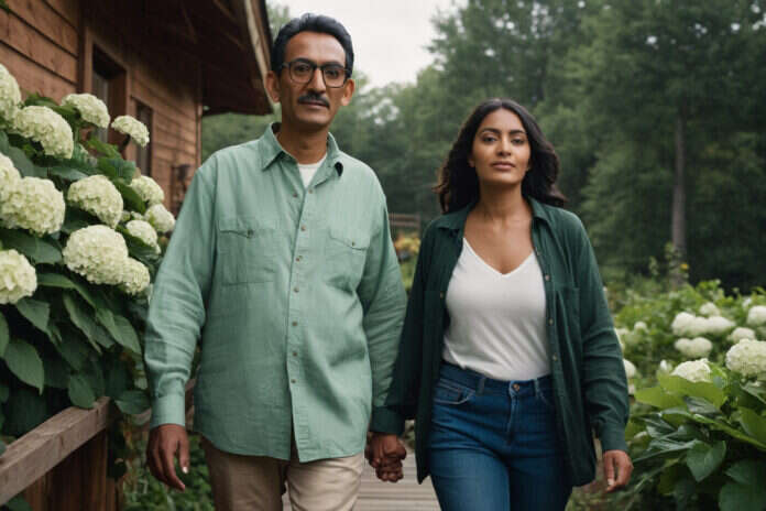 The Ick in Dating: The Dating Trend Explained—and Whether It Actually Matters — featured image Two partners walking together beside a wooden porch.