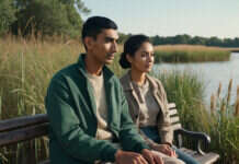 How to Strengthen Your Marriage? What the Pattern Usually Means—and What to Do Next Two partners sitting together on a lakeside bench.